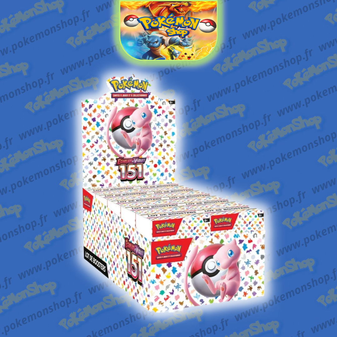 Pokémon Lot 6 Boosters 151 EV3.5 Fr – Pokémonshop