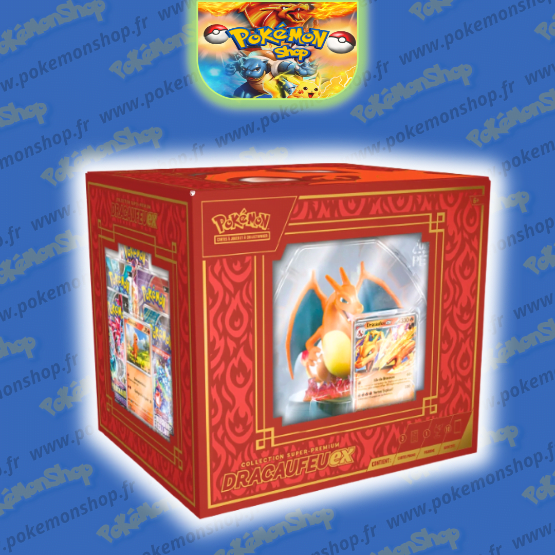 coffret collection super premium dracaufeu 