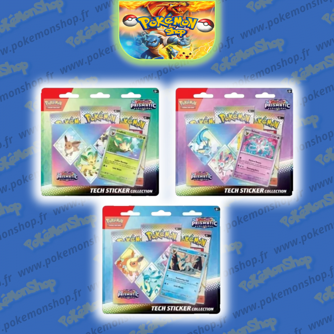 Pokémon EV8.5 Lot Tripacks x3 Evolutions Prismatiques